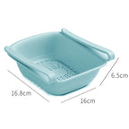 Transparent Under-Shelf Refrigerator Drawer