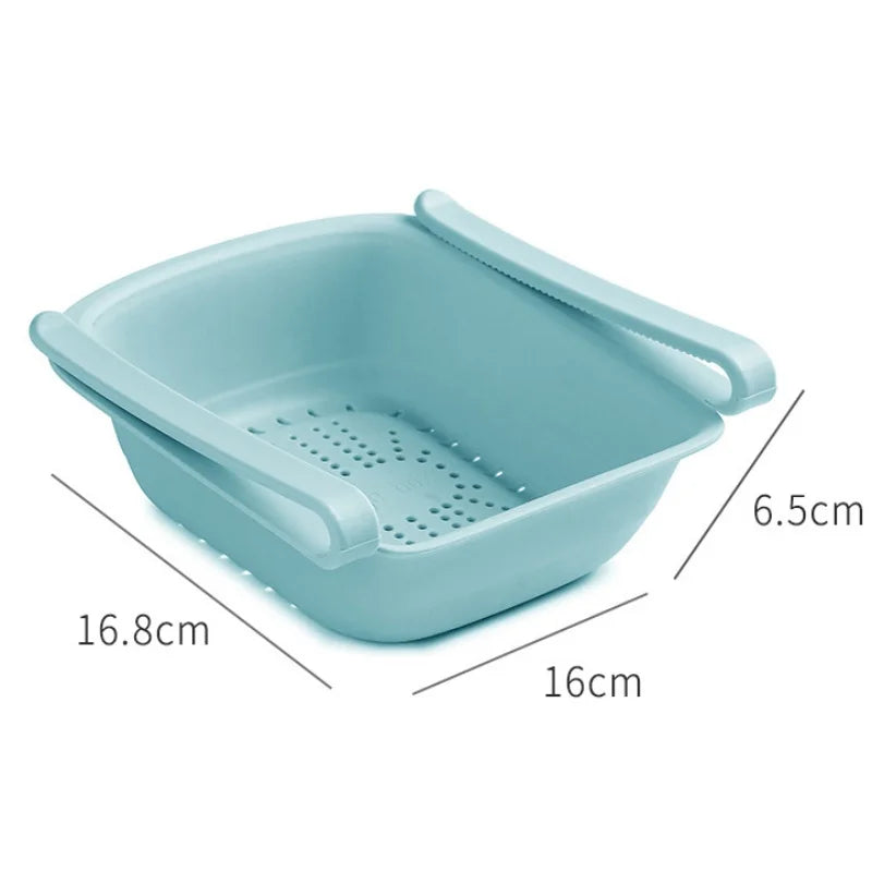 Transparent Under-Shelf Refrigerator Drawer
