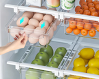 Transparent Under-Shelf Refrigerator Drawer