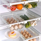 Transparent Under-Shelf Refrigerator Drawer