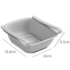 Transparent Under-Shelf Refrigerator Drawer