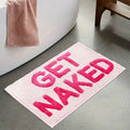 Tufted Non-Slip Polyester Bath Rug (Machine Washable)