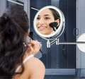 USB-C Rechargeable LED 10X Wall-Mounted Makeup Mirror