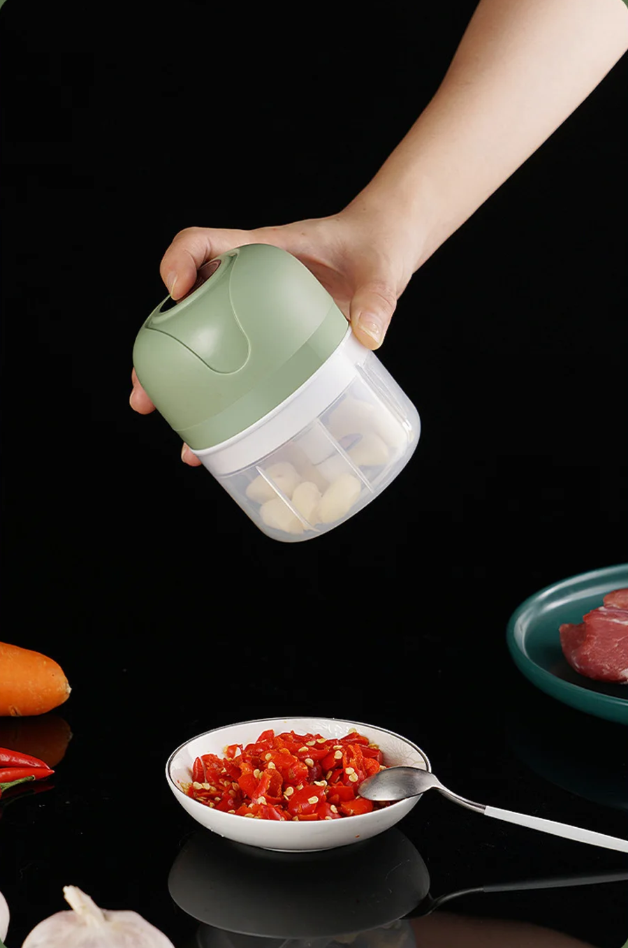 USB-Rechargeable Cordless Mini Food Chopper (Two Sizes)