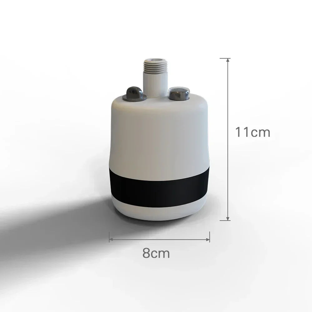 USB Rechargeable Waterproof Handheld Shower Pump