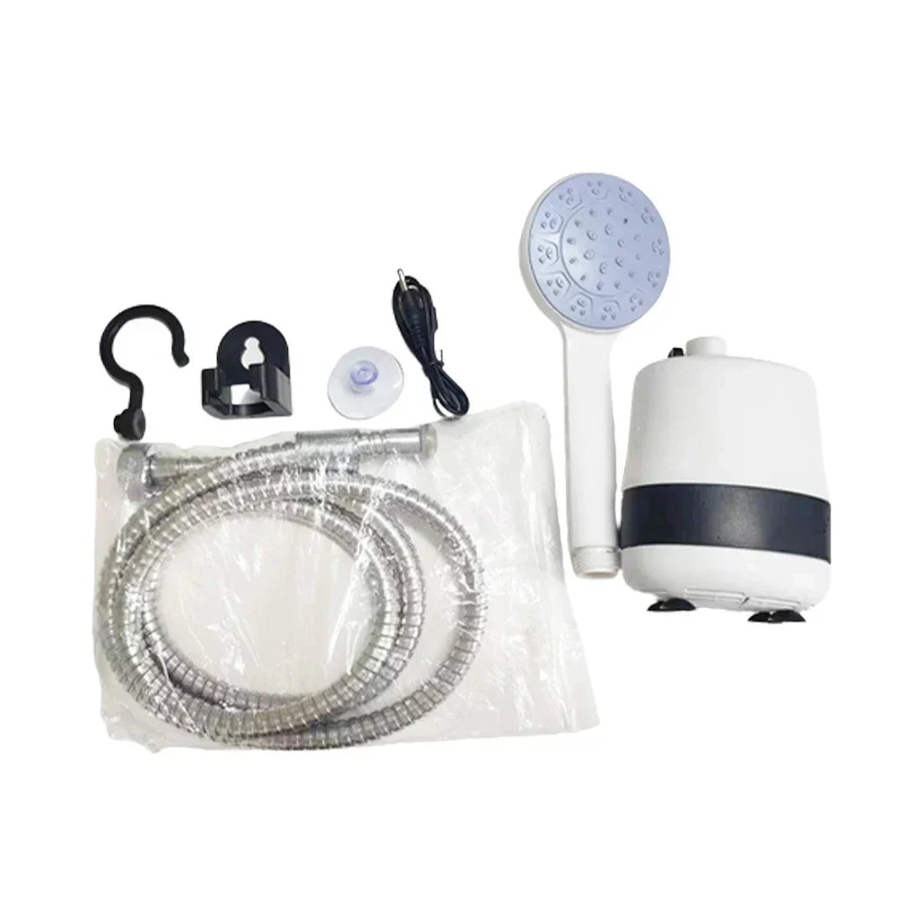 USB Rechargeable Waterproof Handheld Shower Pump