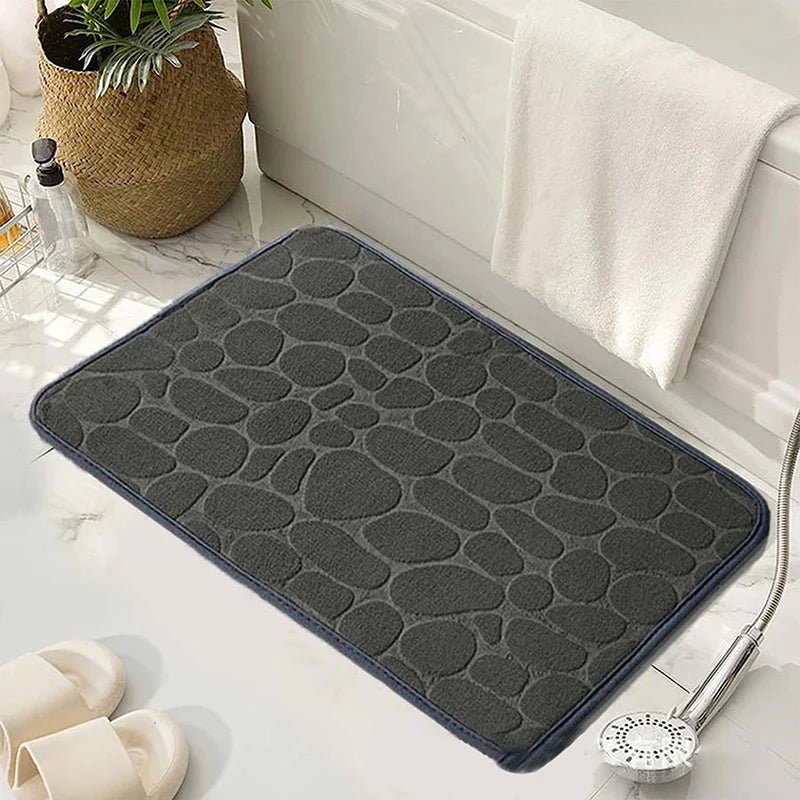 Ultra-Absorbent Non-Slip Microfiber Bath Mat