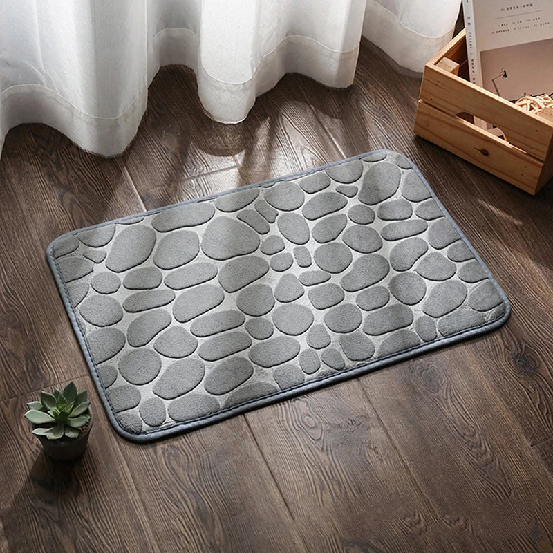 Ultra-Absorbent Non-Slip Microfiber Bath Mat