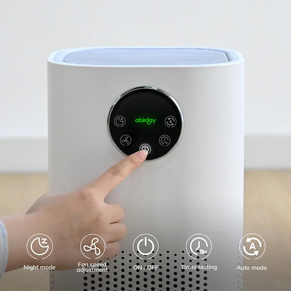 Ultra-Quiet H13 True HEPA Air Purifier & Humidifier (Up to 646 Sq Ft)