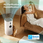 Ultra-Quiet H13 True HEPA Air Purifier & Humidifier (Up to 646 Sq Ft)