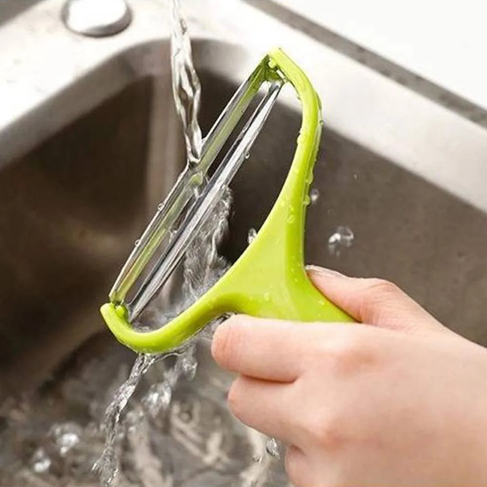 Ultra-Sharp Stainless Steel Vegetable & Fruit Slicer