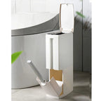 Ultra-Slim Odor-Control Bathroom Bin (4.4-Inch)