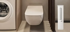 Ultra-Slim Odor-Control Bathroom Bin (4.4-Inch)
