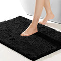 Ultra-Soft Chenille Microfiber Quick-Dry Bath Mat (Non-Slip Backing)