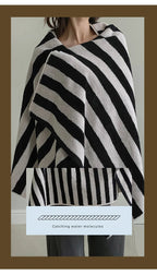 Ultra-Soft Combed Cotton Quick-Dry Towel (Striped)