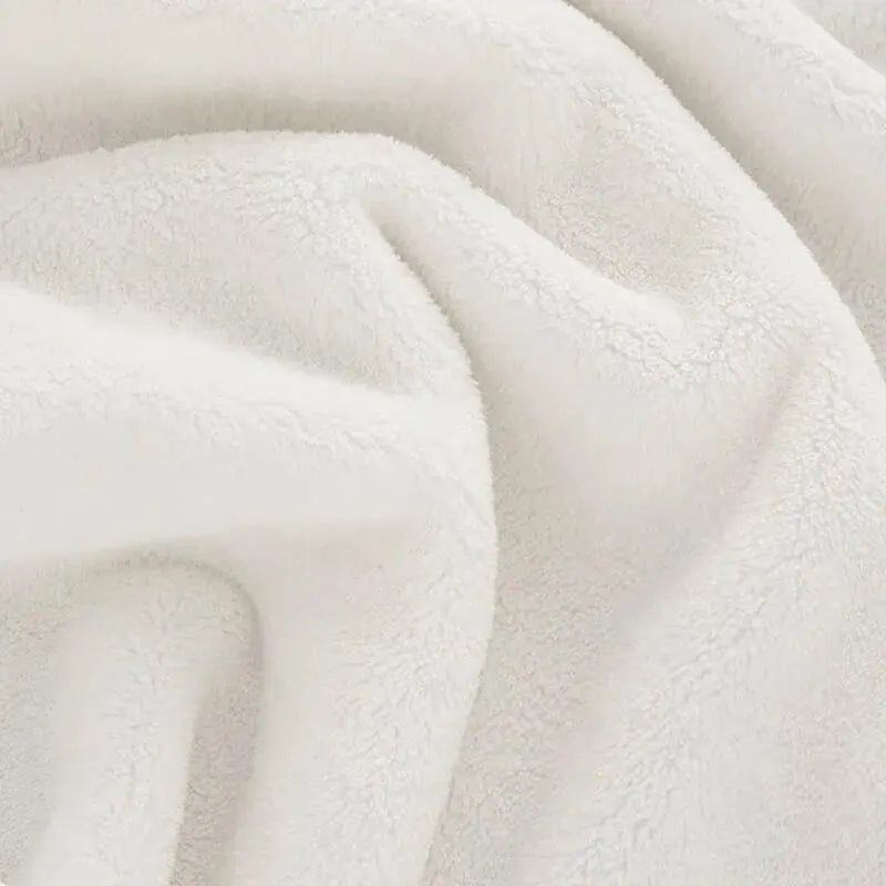 Ultra-Soft Coral Fleece Hooded Baby Towel (Machine Washable)