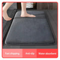 Ultra-Soft Coral Velvet Non-Slip Bath Mat