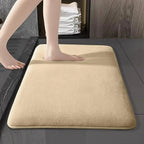 Ultra-Soft Coral Velvet Non-Slip Bath Mat