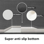 Ultra-Soft Coral Velvet Non-Slip Bath Mat