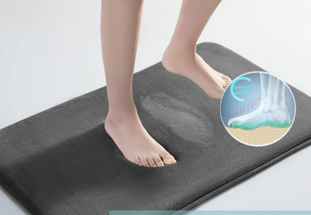 Ultra-Soft Coral Velvet Non-Slip Bath Mat