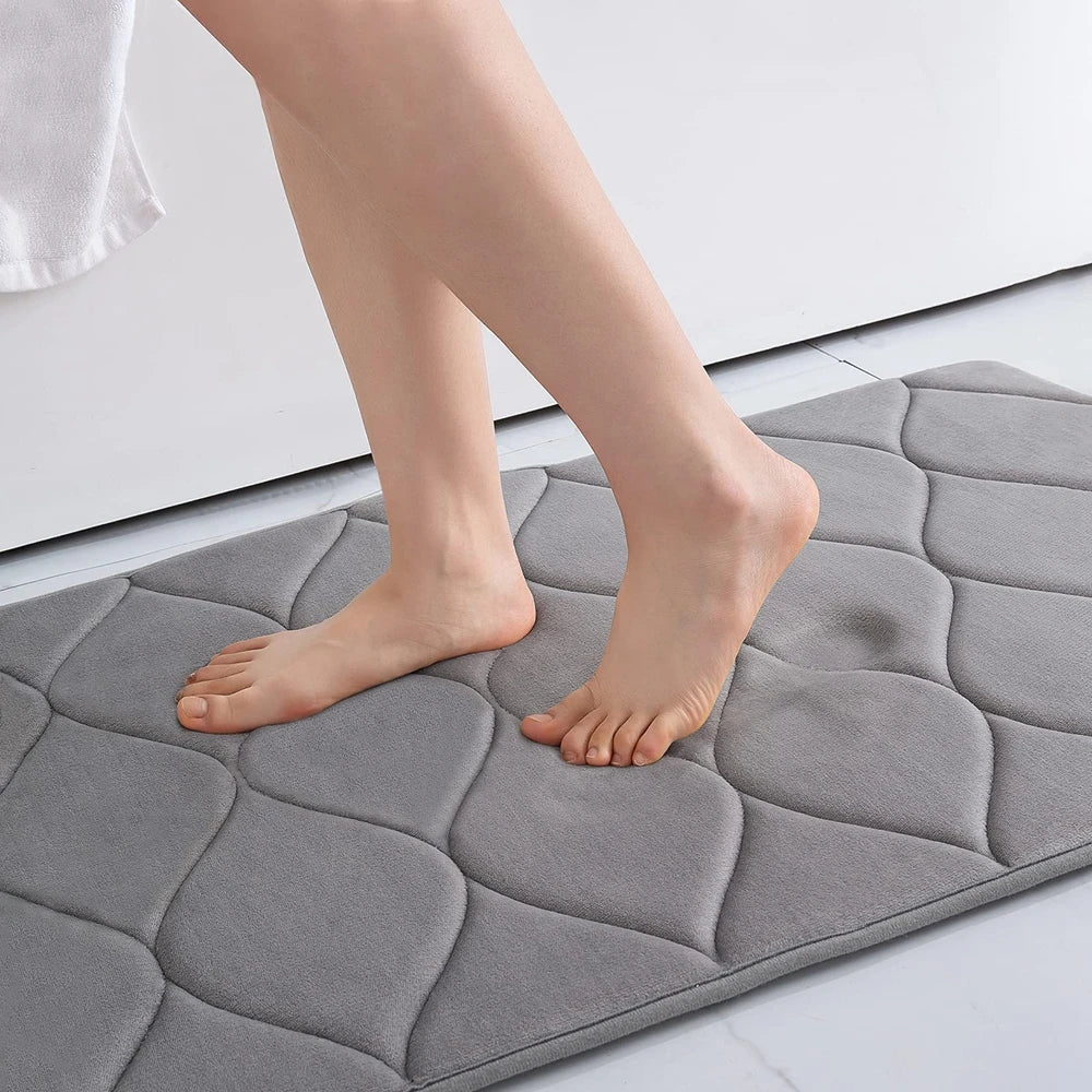 Ultra-Soft Memory Foam Non-Slip Bath Mat