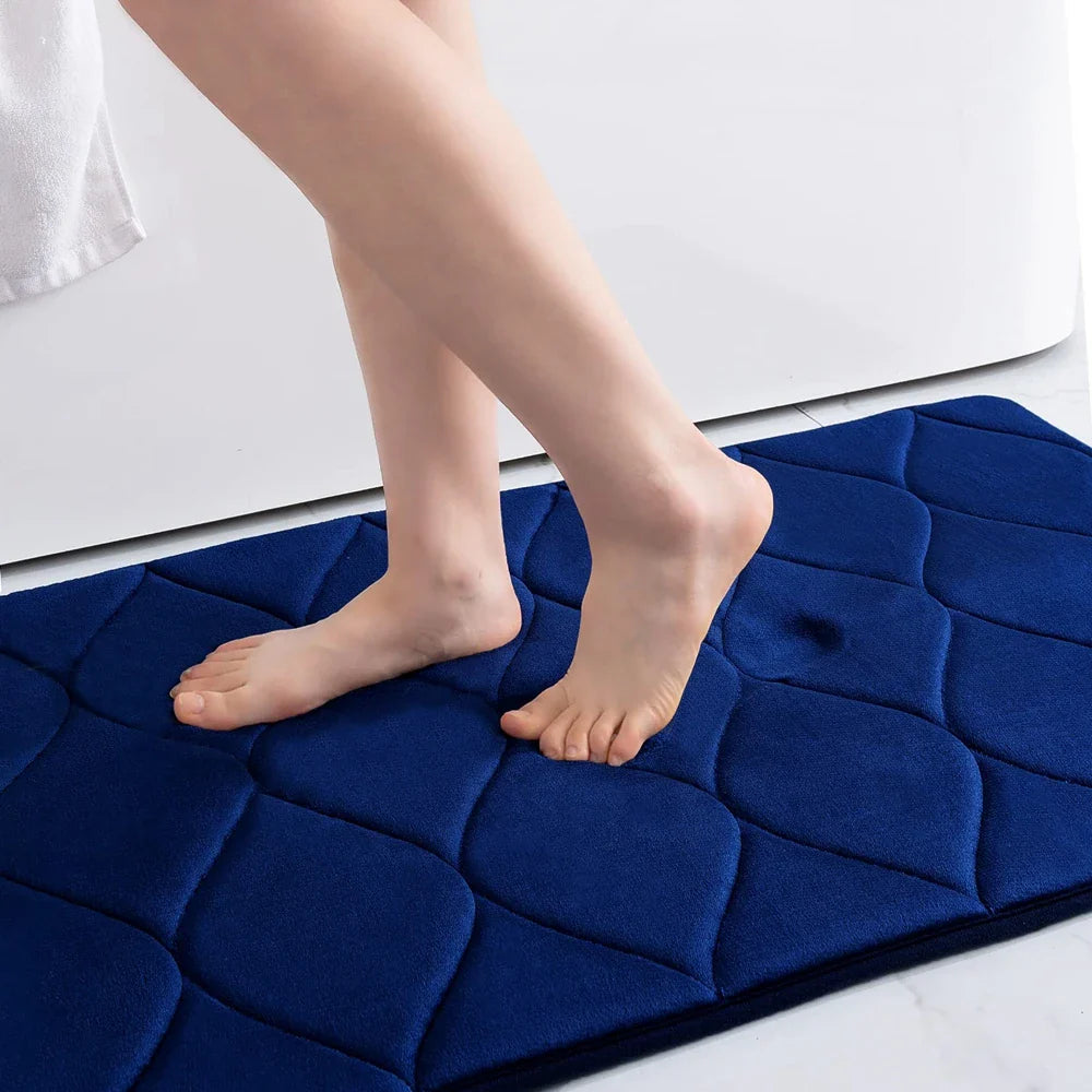 Ultra-Soft Memory Foam Non-Slip Bath Mat