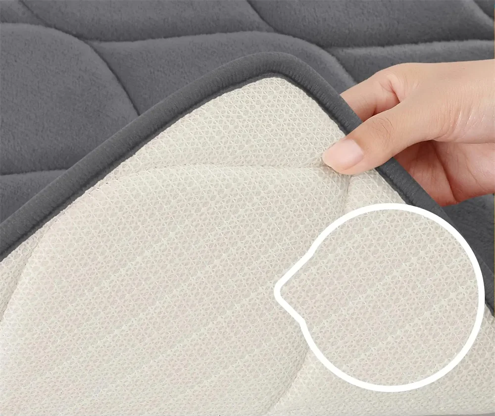 Ultra-Soft Memory Foam Non-Slip Bath Mat