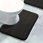 Ultra-Soft Microfiber Non-Slip U-Shaped Bath Rug