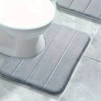 Ultra-Soft Microfiber Non-Slip U-Shaped Bath Rug