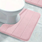 Ultra-Soft Microfiber Non-Slip U-Shaped Bath Rug