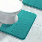 Ultra-Soft Microfiber Non-Slip U-Shaped Bath Rug
