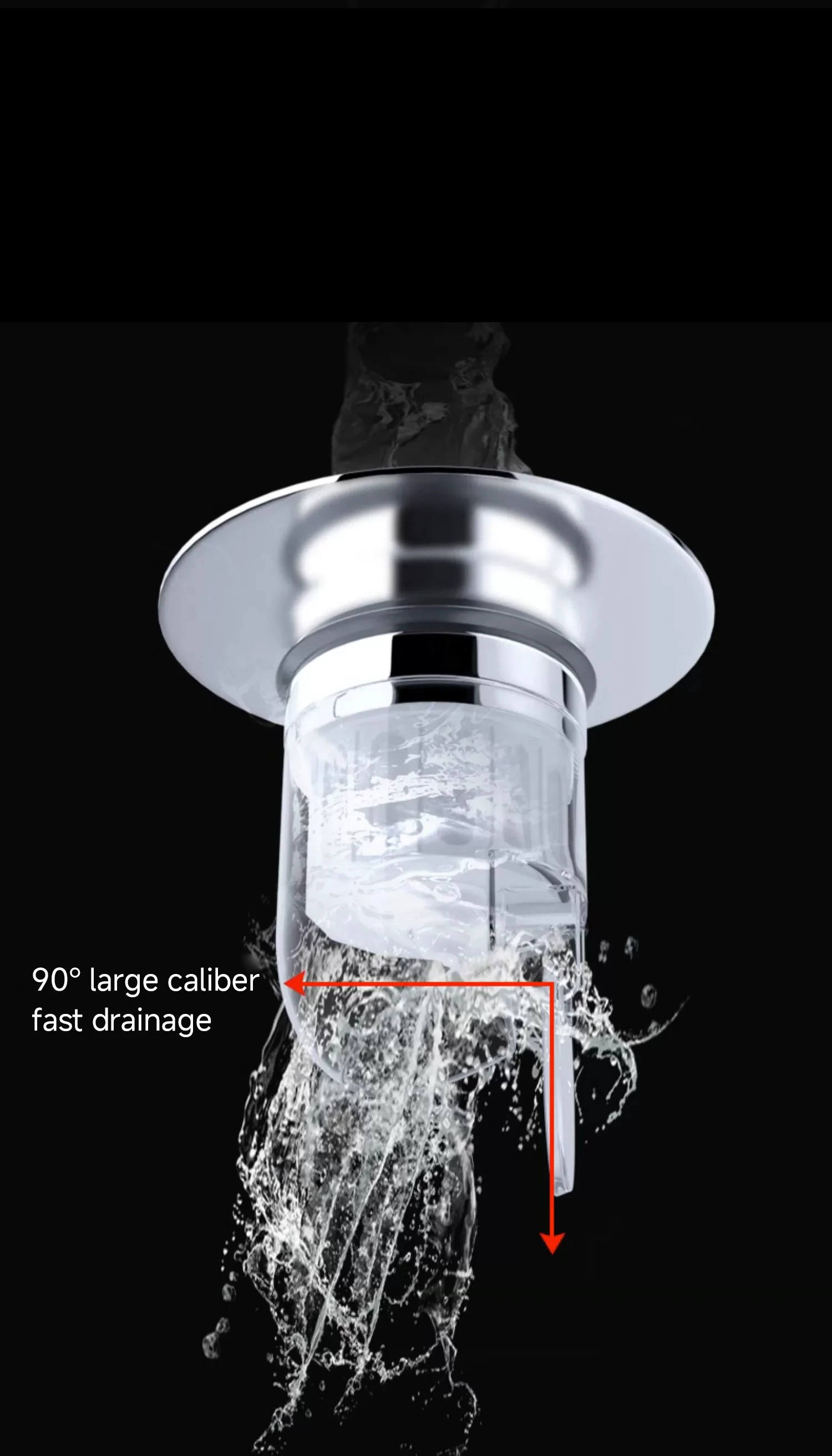 Universal 2-in-1 Pop-Up Drain Stopper (Built-In Hair Catcher)