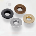Universal Corrosion-Resistant Snap-In Sink Overflow Trim Cover