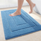 Velveteen Microfiber Quick-Dry Non-Slip Bath Mat