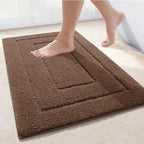 Velveteen Microfiber Quick-Dry Non-Slip Bath Mat