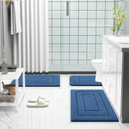 Velveteen Microfiber Quick-Dry Non-Slip Bath Mat