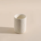 Wabi-Sabi Natural Stone Bathroom Accessory Set (Toothbrush Holder, Dispenser & Tray)