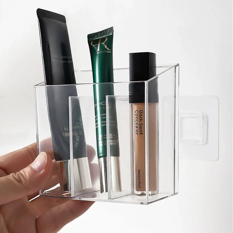 Wall-Mounted 3-Compartment Medicine Organizer