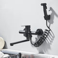 Wall-Mounted 360° Swivel Pull-Out Spray Mixer Tap