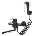 Wall-Mounted 360° Swivel Pull-Out Spray Mixer Tap