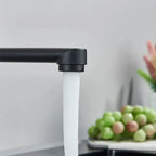 Wall-Mounted 360° Swivel Pull-Out Spray Mixer Tap