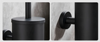 Wall-Mounted Leak-Proof Stainless Steel Toilet Brush