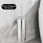 Wall-Mounted Leak-Proof Stainless Steel Toilet Brush