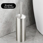 Wall-Mounted Leak-Proof Stainless Steel Toilet Brush