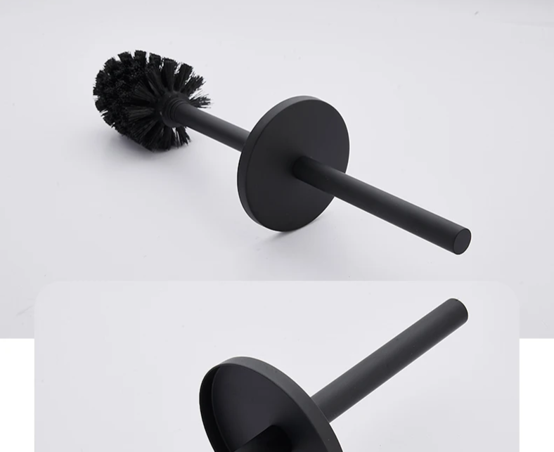 Wall-Mounted Leak-Proof Stainless Steel Toilet Brush
