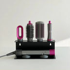 Wall-Mounted Rust-Resistant Carbon Steel Hair Tool Organizer