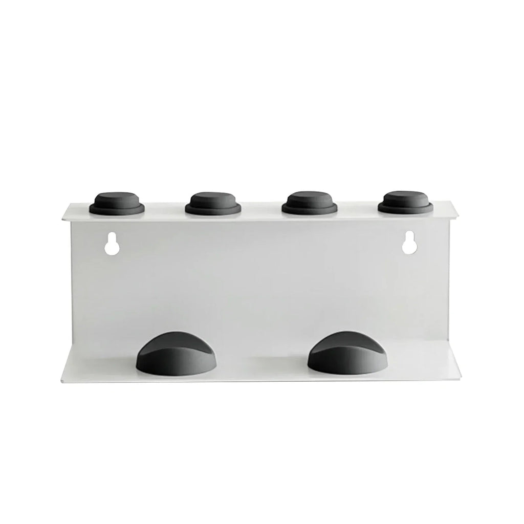 Wall-Mounted Rust-Resistant Carbon Steel Hair Tool Organizer