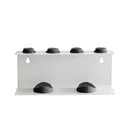 Wall-Mounted Rust-Resistant Carbon Steel Hair Tool Organizer