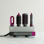 Wall-Mounted Rust-Resistant Carbon Steel Hair Tool Organizer