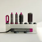 Wall-Mounted Rust-Resistant Carbon Steel Hair Tool Organizer